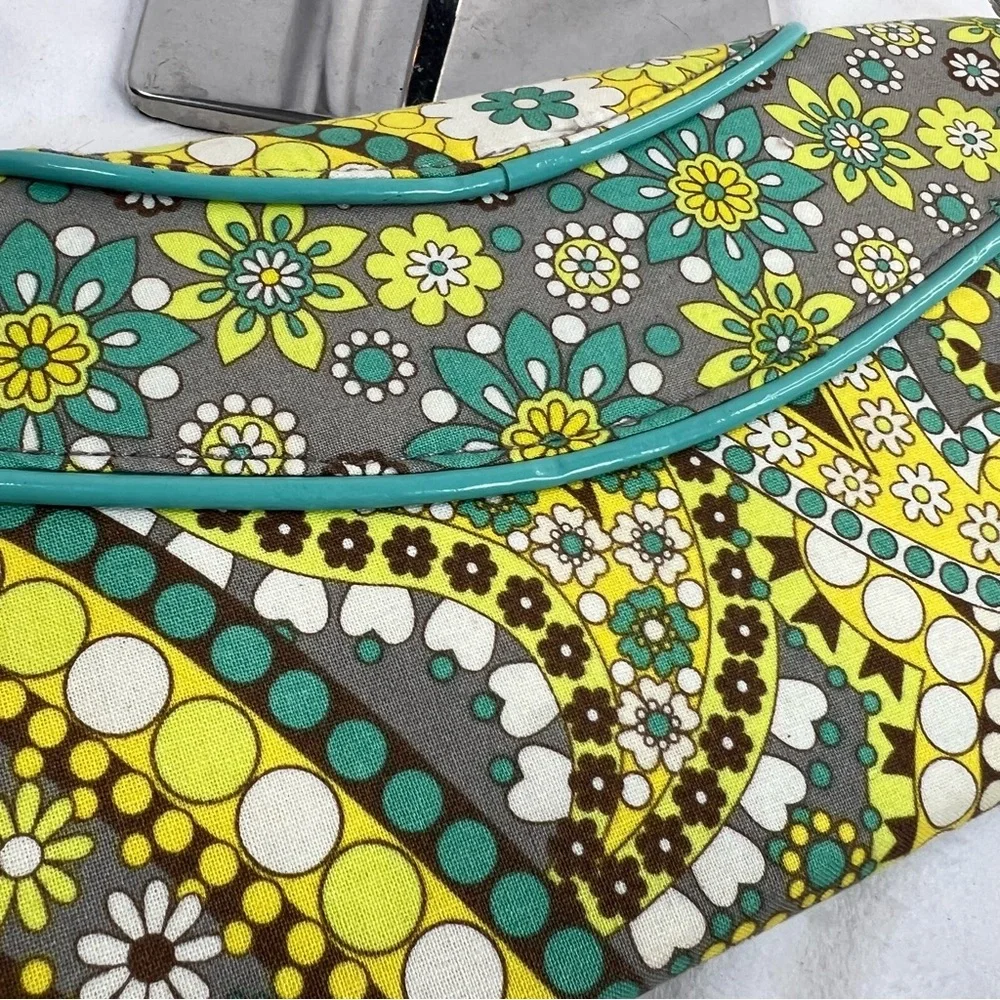 Vera Bradley Lemon Parfait Clutch Wallet